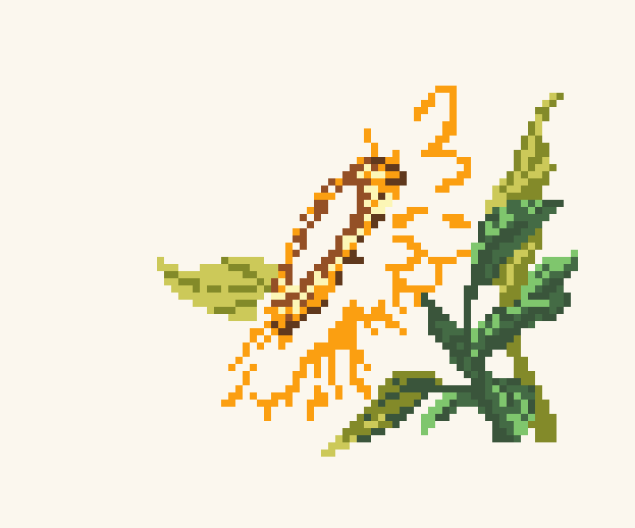 Cartoon Flower Little Daisy Cross Stitch Pattern PDF, Easy Floral Embroidery Chart, DMC 9 Colors, 83 x 68 Stitches, Instant Download